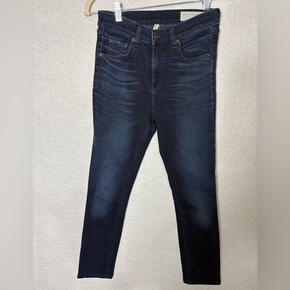 rag & bone Dark Blue Skinny Jeans